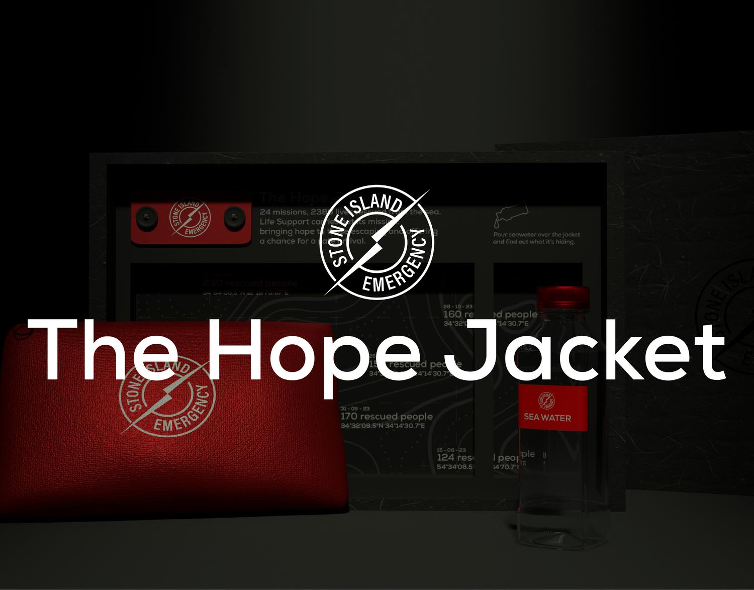 Cover del progetto The Hope Jacket, Stone Island x EMERGENCY